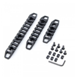 SixMM Conjunto de trilhos M-Lok e Keymod de metal 3/7/11 slots