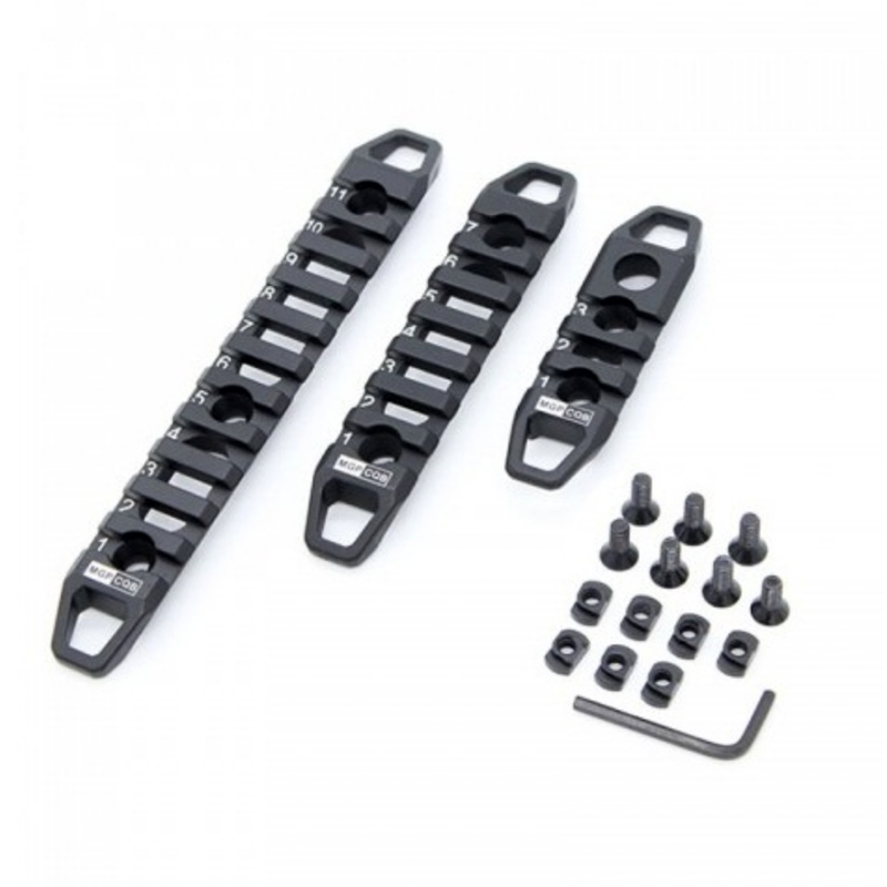 SixMM M-Lok & Keymod Rail Set Metall 3/7/11 Slots