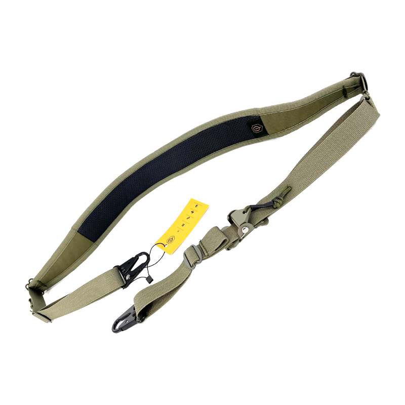 CONQUER Tactical 2 Punkt Bungee Tragegurt - BK/OD/TAN - Copy