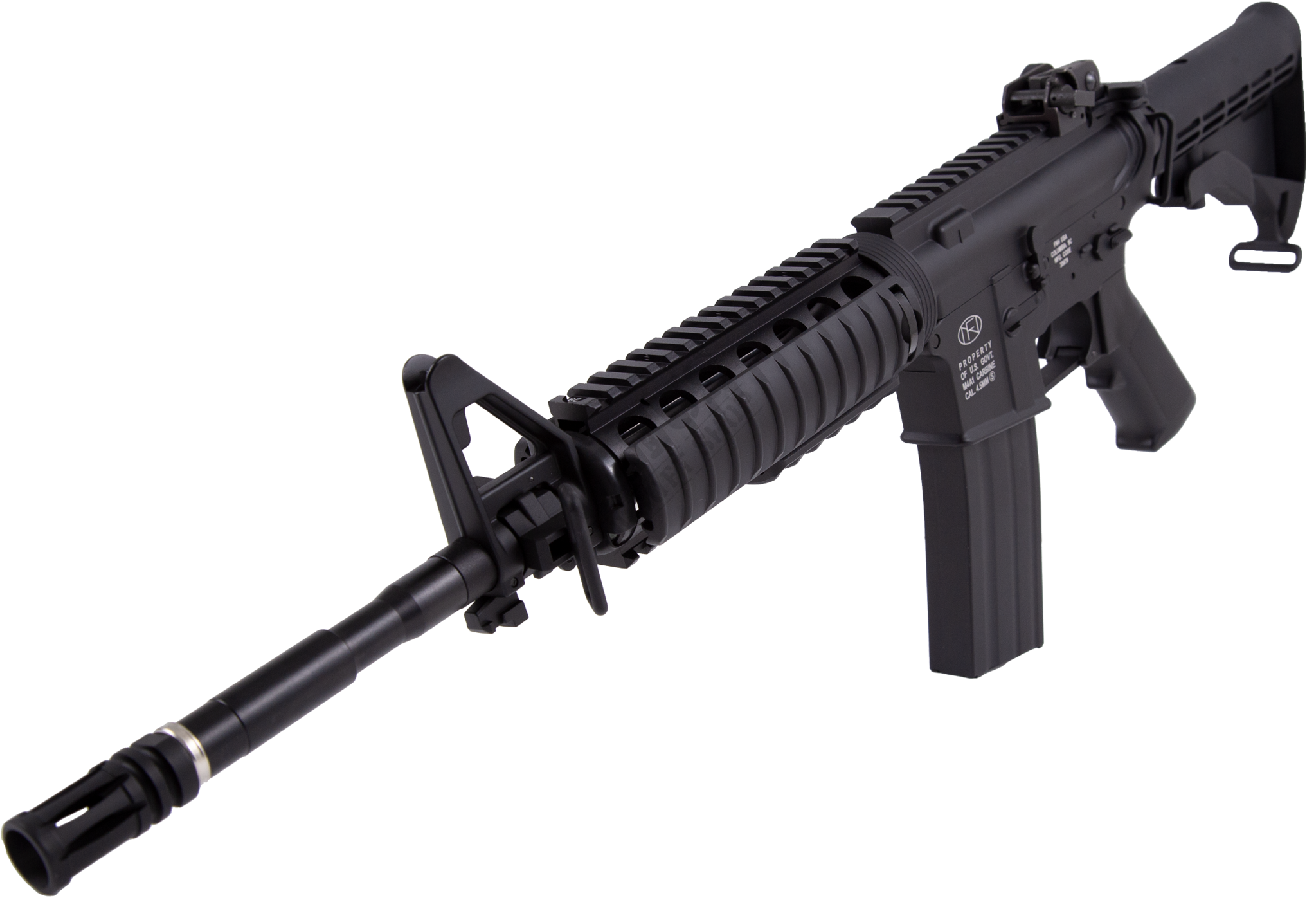 Cybergun Pistola de aire comprimido FN Herstal M4A1 Co2 de 4,5 mm (.177) BB