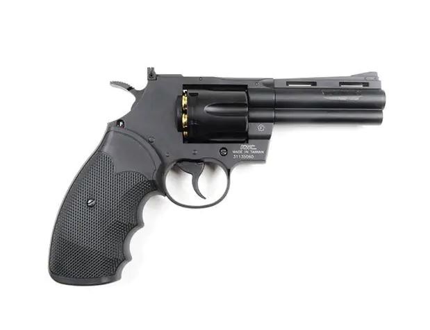 Cybergun Revólver Python .357 de Co2 de 4 pulgadas - 2,0 julios - BK