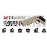 Swiss Arms SA1911 Pistola ad aria compressa tattica Co2 4,5 mm (.177) BB