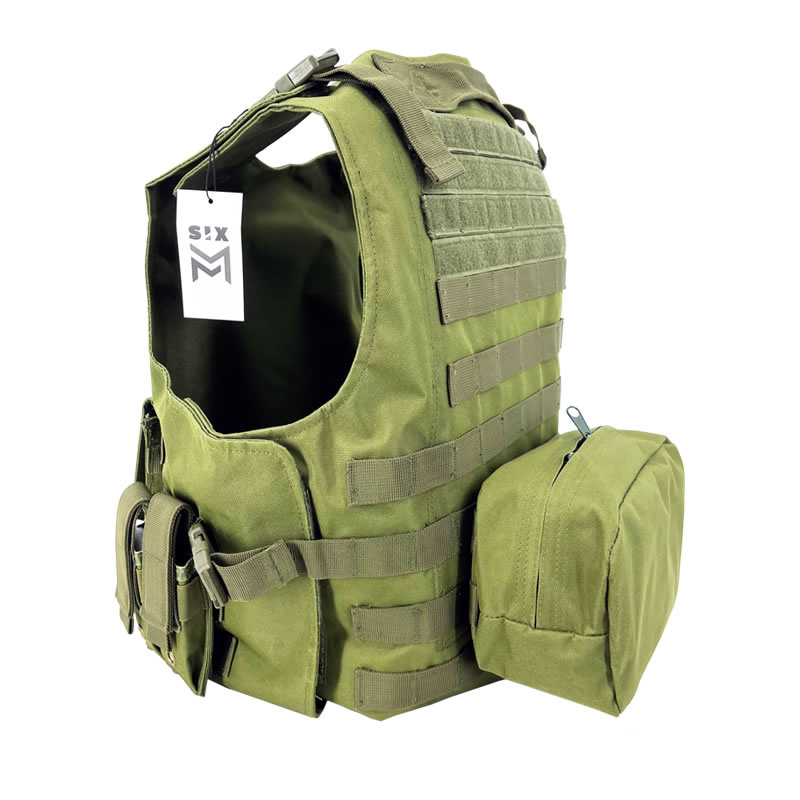 SixMM Gilet tattico AAV FSBE - Greenzone - Copia