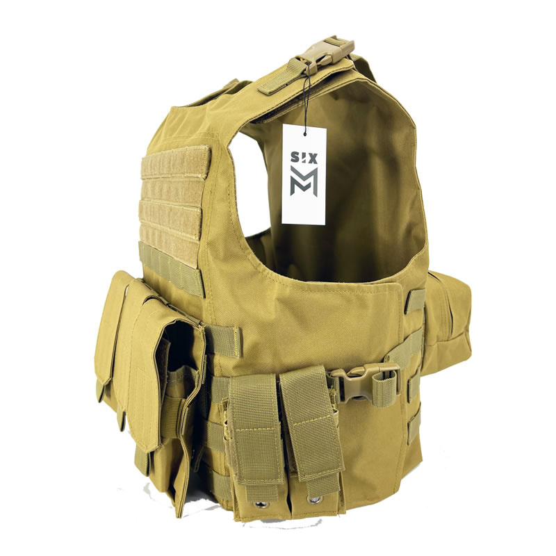 SixMM Gilet tattico AAV FSBE - Greenzone - Copia