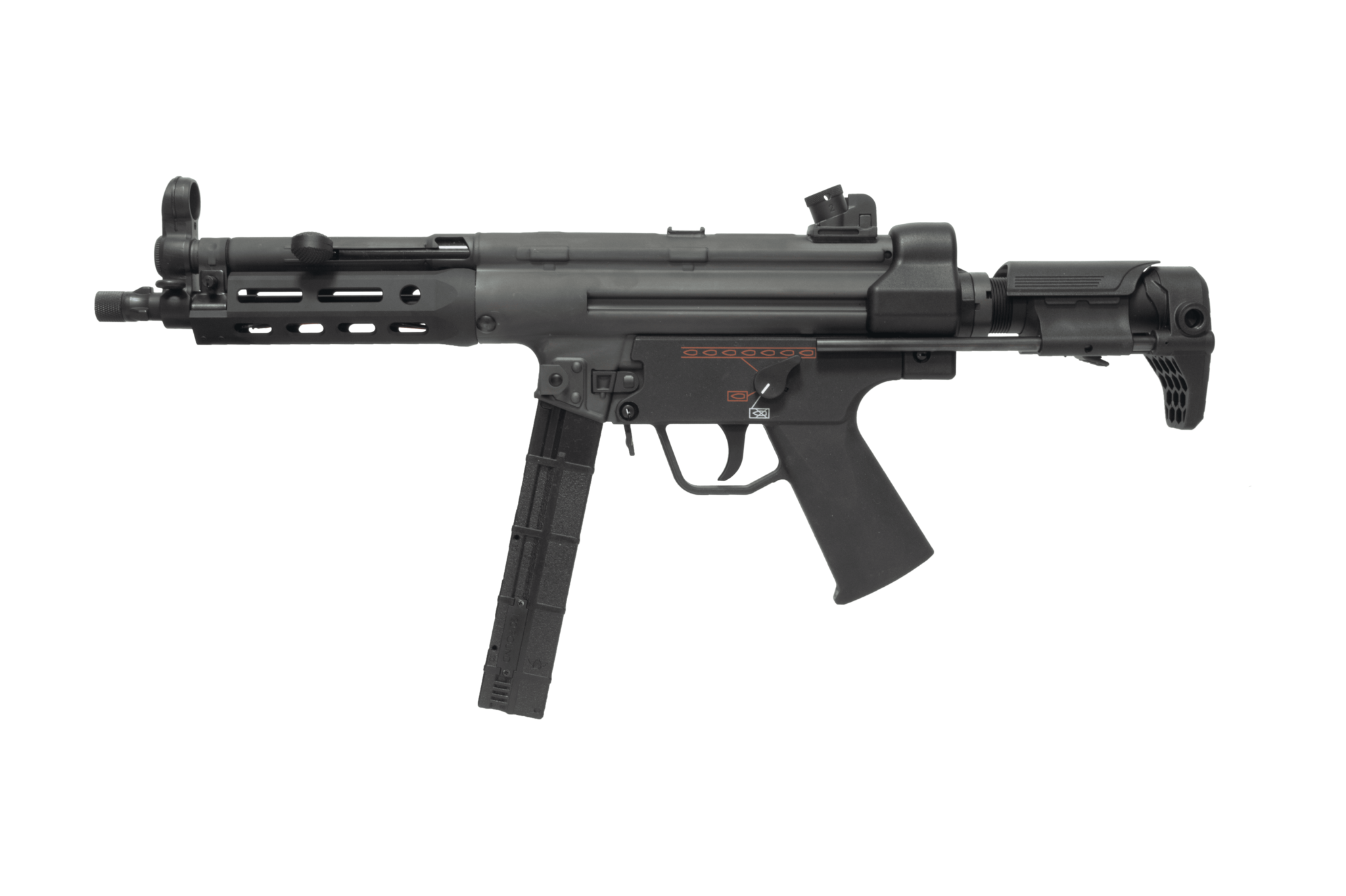 Bolt AirSoft MP5 SWAT MPD BRSS EBB 1.2 Joules - BK