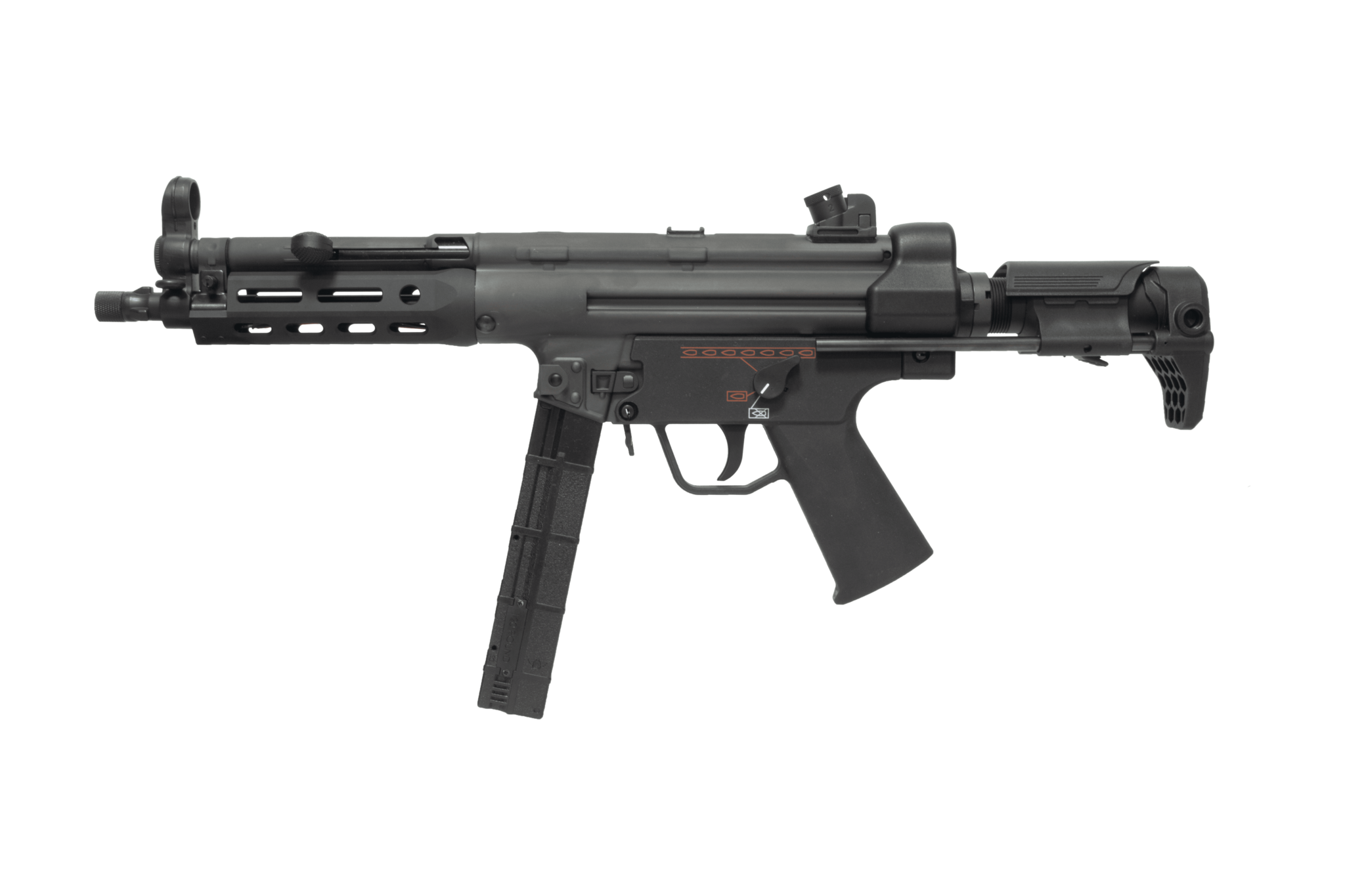 Bolt AirSoft MP5 SWAT MPD BRSS EBB 1,2 julios - BK