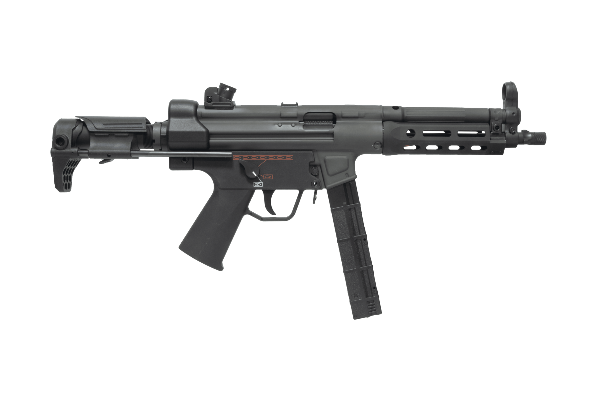 Bolt AirSoft MP5 SWAT MPD BRSS EBB 1.2 Joules - BK