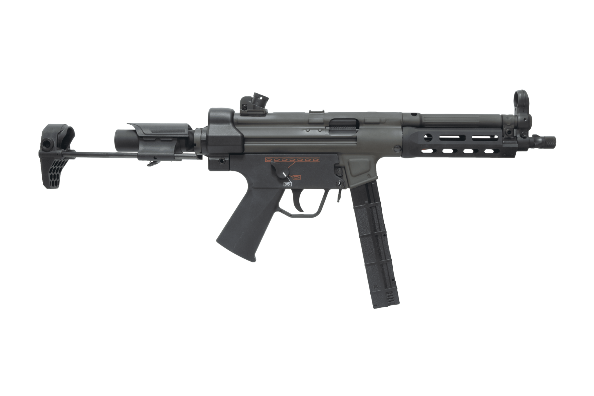 Bolt AirSoft MP5 SWAT MPD BRSS EBB 1,2 julios - BK