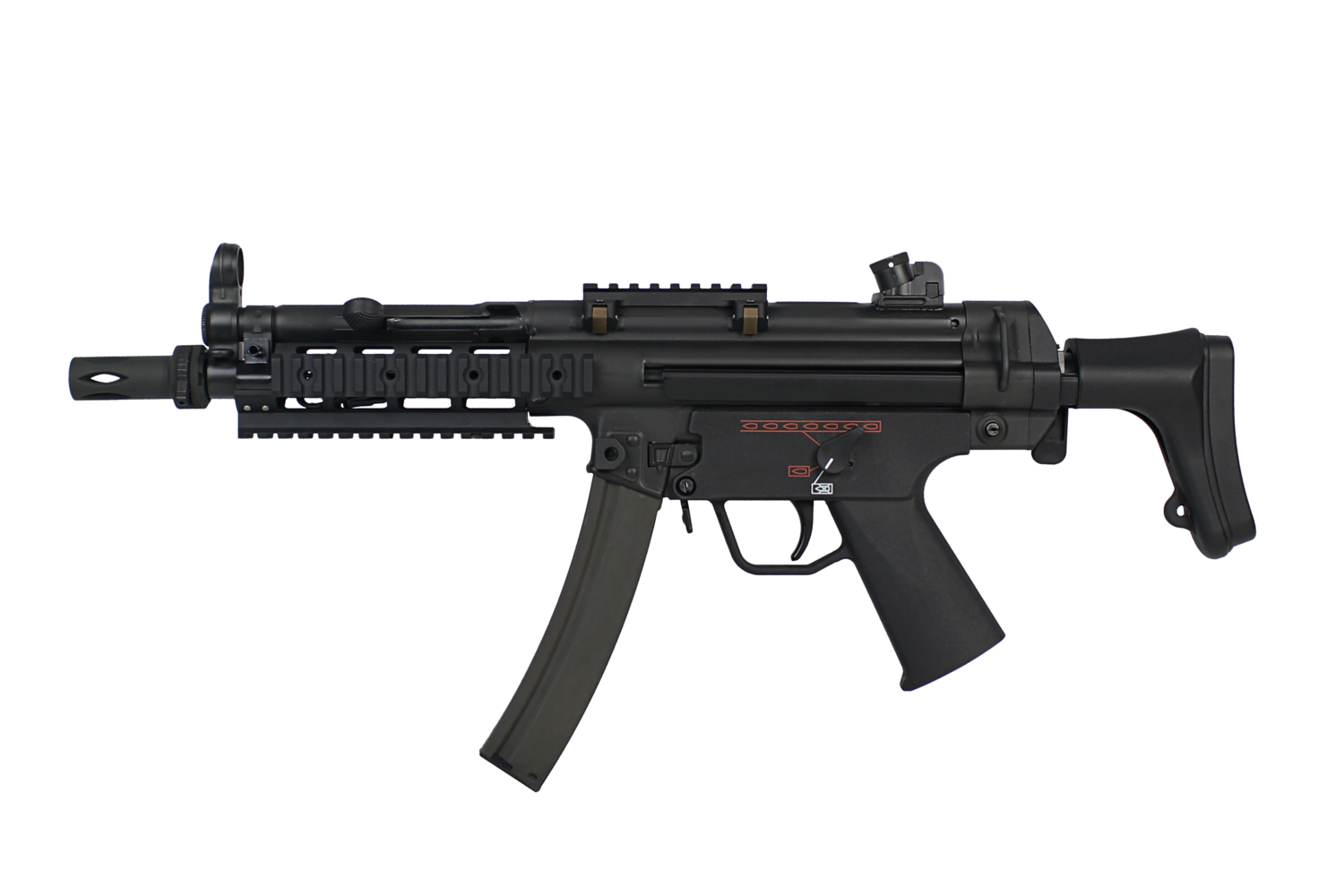 Bolt AirSoft MP5 SWAT Tactique BRSS EBB 1,2 Joule - BK