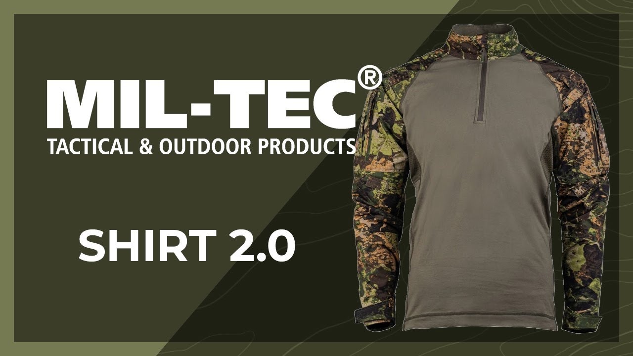 Mil-Tec Camisa de Combate Tática 2.0 Phantomleaf WASP I Z3A