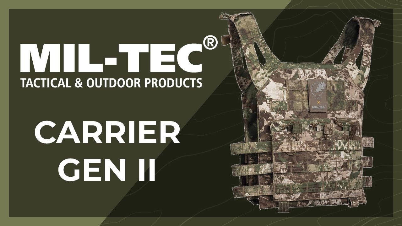 Mil-Tec Plate Carrier Weste Gen.II Phantomleaf WASP I