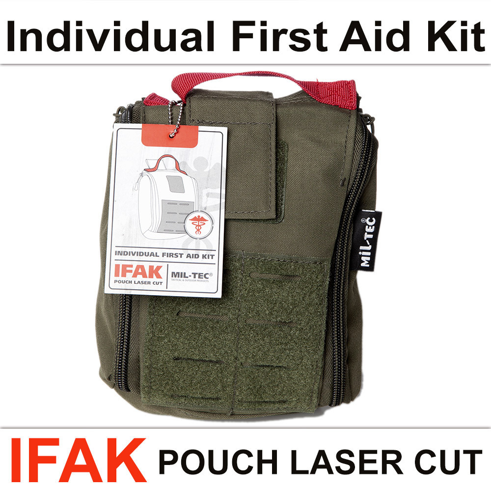 Mil-Tec Medpack IFAK Corte a Laser 25 peças