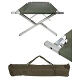 Mil-Tec Lit de camp type US avec cadre en aluminium - 210 x 70 cm