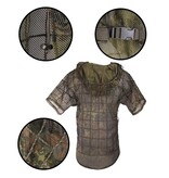 Mil-Tec Capa de Invisibilidade Ghillie Sniper - Flecktarn Alemão