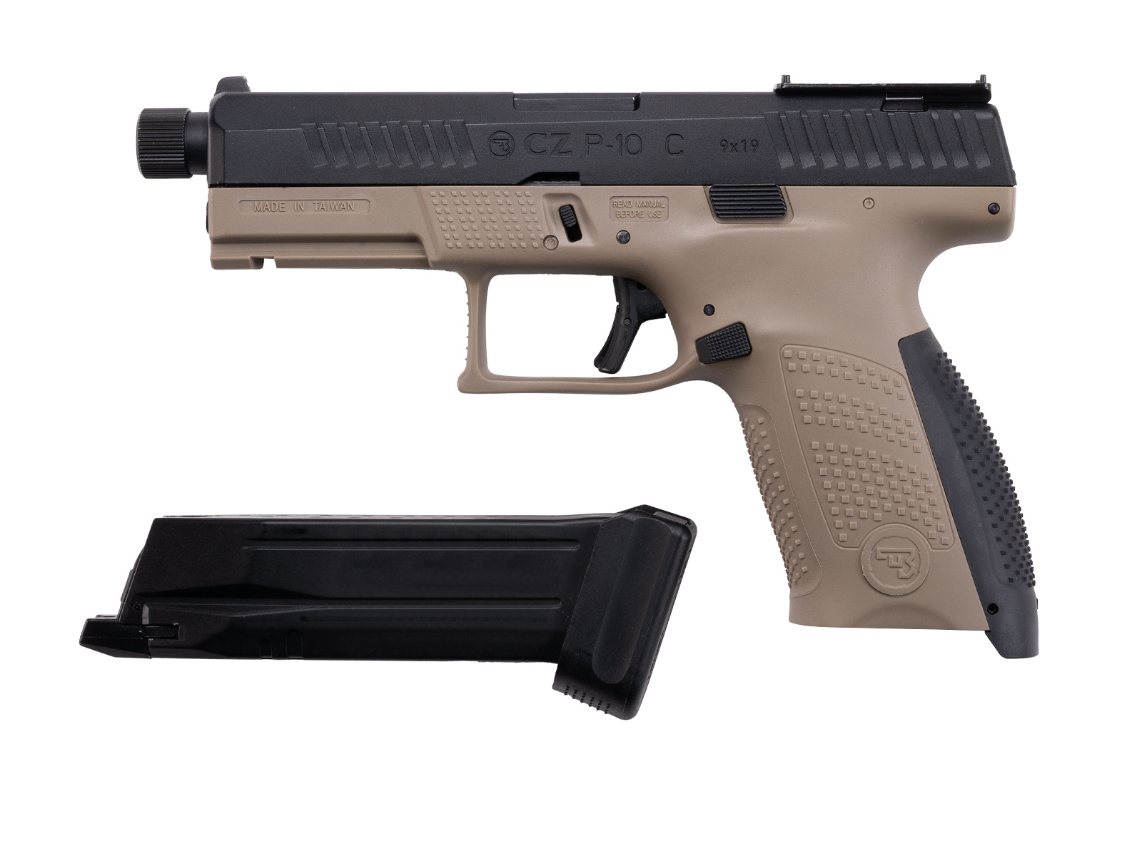 ASG CZ P-10C OR-OT Co2 GBB 1,0 Joule - Doppio tono