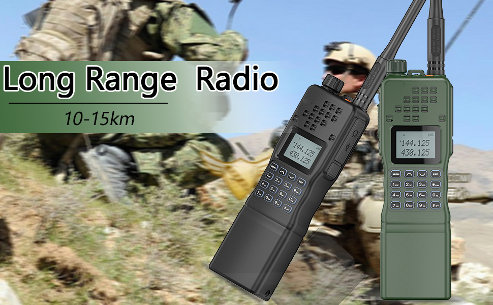 Baofeng Radio militare a lungo raggio dual band AR-152