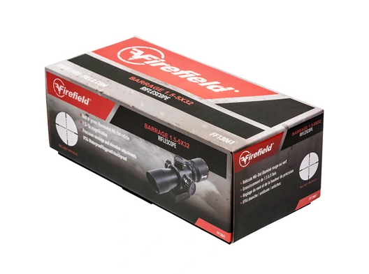 Firefield Mira telescópica Barrage 1.5-5x32 con retícula Mil-Dot