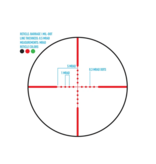 Firefield Rifle scope Barrage 1.5-5x32 with red laser