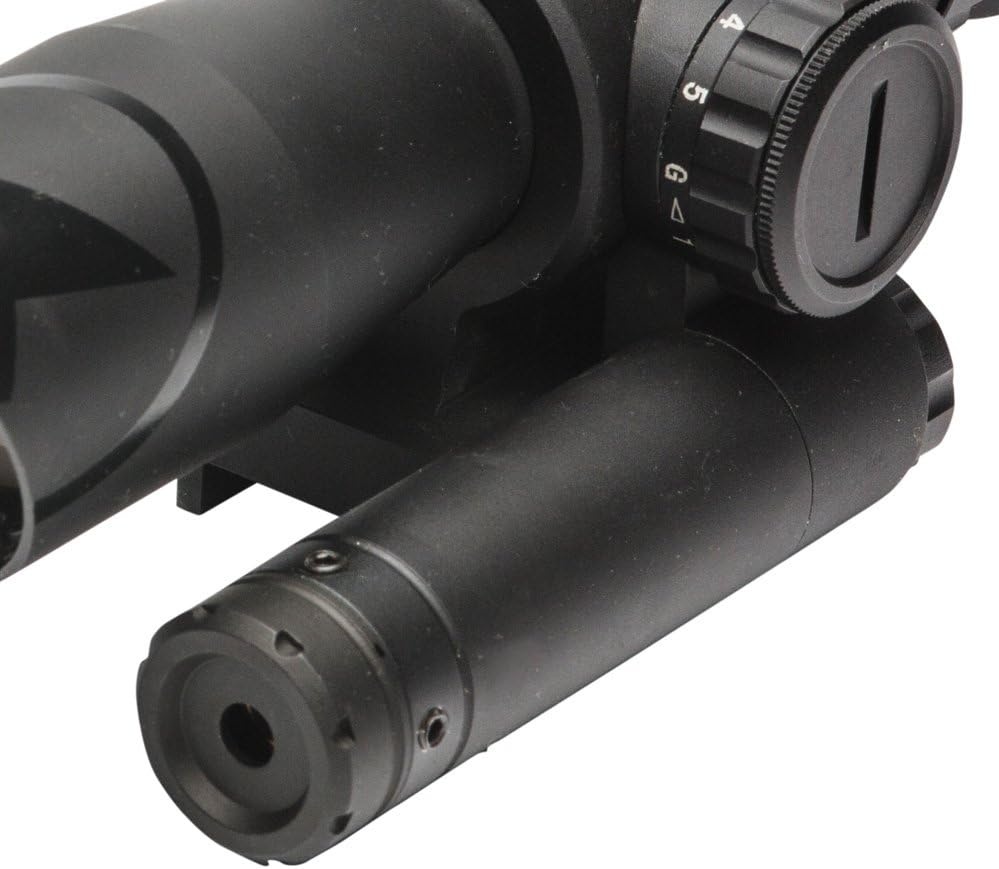 Firefield Rifle scope Barrage 1.5-5x32 with red laser