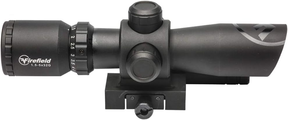 Firefield Rifle scope Barrage 1.5-5x32 with red laser