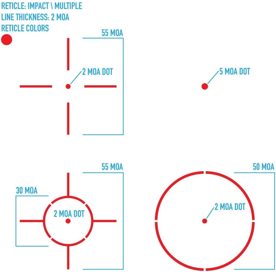 Firefield Impact Reflex Visier