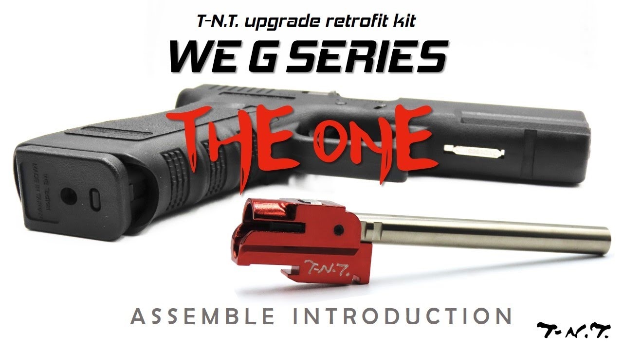 T-N.T. Studio Kit de reequipamiento para WE G serie G17 - G19 - G34