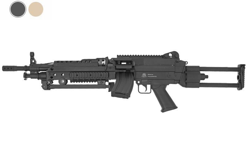 Cybergun FN Herstal M249 Para AEG ET mit Electronic Trigger und MosFet