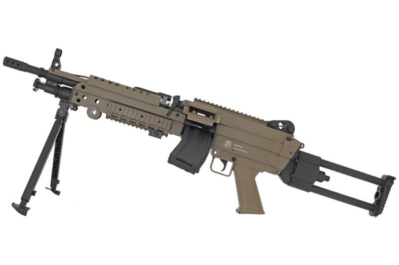 Cybergun FN Herstal M249 Para AEG ET mit Electronic Trigger und MosFet