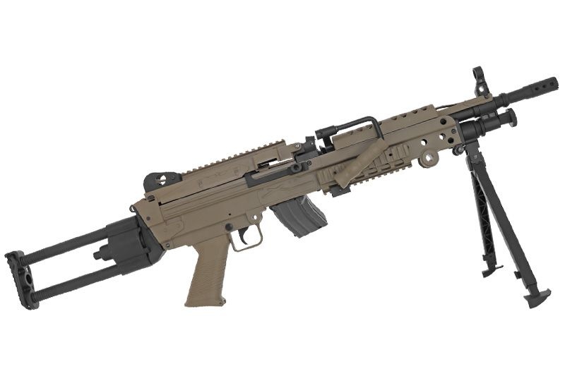 Cybergun FN Herstal M249 Para AEG ET mit Electronic Trigger und MosFet