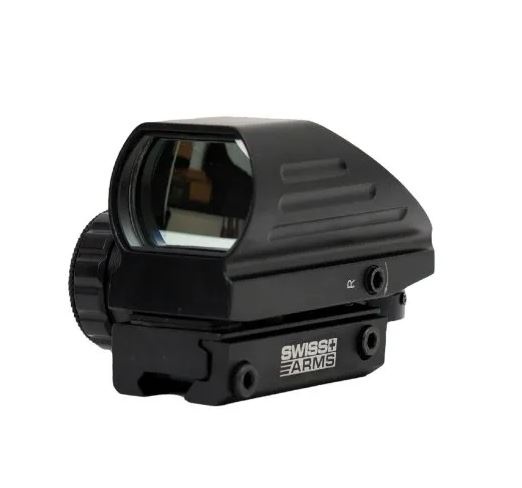 Swiss Arms 1x22x33 Red/Green Dot Sight with 11 mm AirGun Dovetail Mount