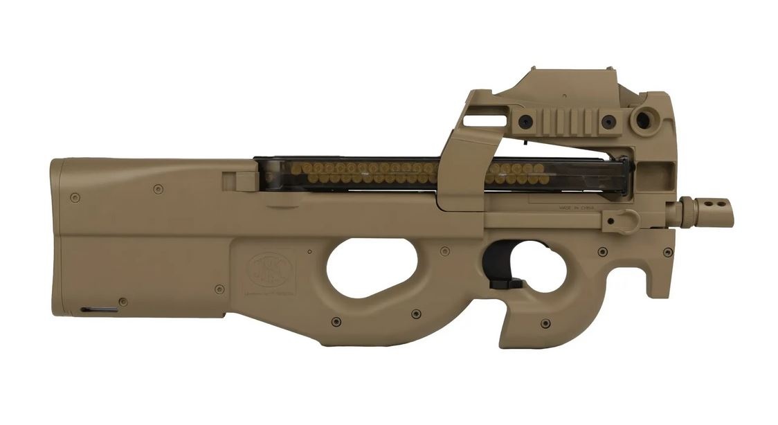 Cybergun Cyma FN Herstal P90 AEG com ponto vermelho - Flat Dark Earth