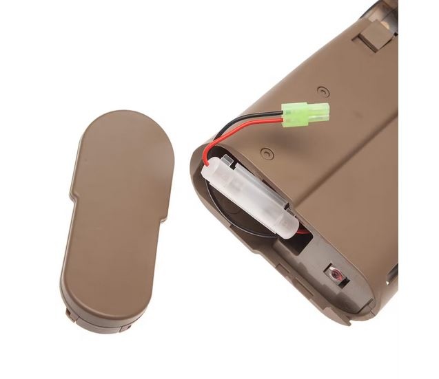 Cybergun Cyma FN Herstal P90 AEG con punto rojo - Tierra plana y oscura