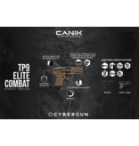 Cybergun Armorer Works Canik TP9 Elite Combat GBB - 1,0 julios