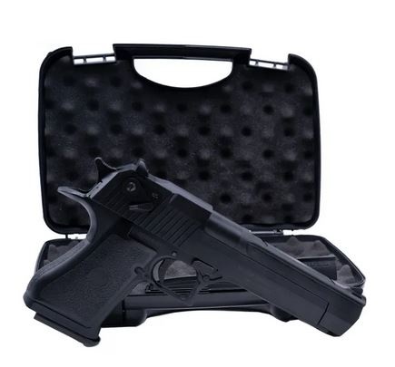 Cybergun HFC Desert Eagle .50AE GBB ABS Edition com estojo de arma