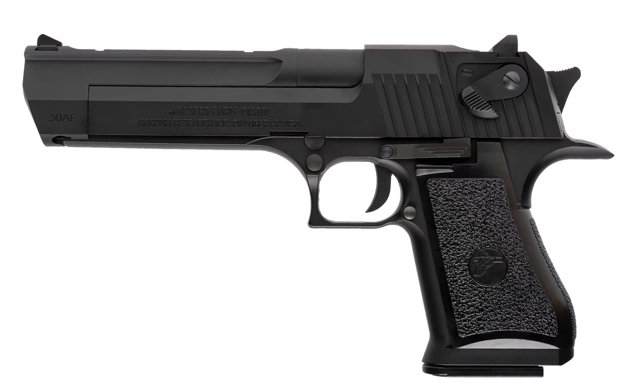 Cybergun HFC Desert Eagle .50AE GBB ABS Edition com estojo de arma