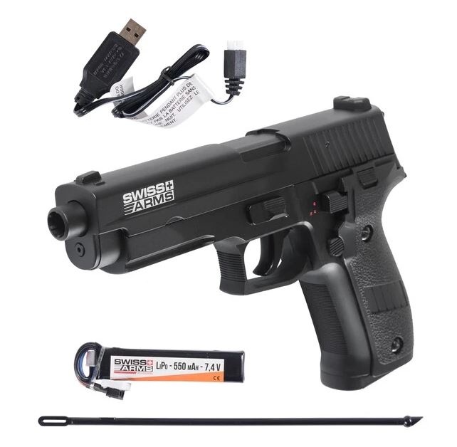 Cybergun Mosfet Swiss Arms P226 Navy RTP AEP - BK