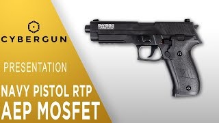 Cybergun Mosfet Swiss Arms P226 Navy RTP AEP - BK