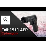 Cybergun Colt 1911 RTP Mosfet AEP - BK