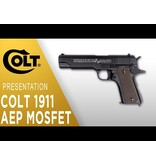 Cybergun Colt 1911 RTP Mosfet AEP -  BK