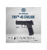 Cybergun VFC FN Herstal FNX-45 Civilian GBB - BK