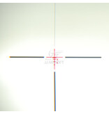 JJ Airsoft 4x32 Zielfernrohr Mil-Dot beleuchtet mit 3 Schienen