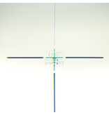 JJ Airsoft 4x32 Zielfernrohr Mil-Dot beleuchtet mit 3 Schienen