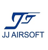 JJ Airsoft Mira telescópica 4x32 Mil-Dot iluminada com 3 trilhos