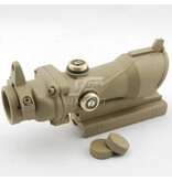 JJ Airsoft Mira telescópica ACOG Style 4×32 com Killflash