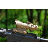 JJ Airsoft Mira telescópica ACOG Style 4×32 com Killflash