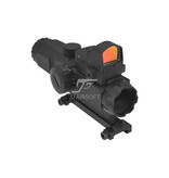 JJ Airsoft  Cannocchiale da puntamento 3×24 LPHM Mark 4 con Mini Red Dot