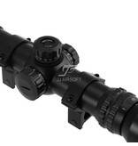 JJ Airsoft 1-4x24E CQB rifle scope Mil-Dot illuminated