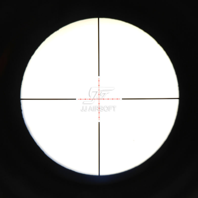 JJ Airsoft 1-4x24E CQB rifle scope Mil-Dot illuminated