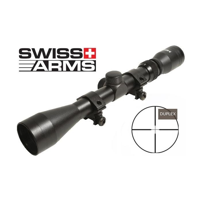 Swiss Arms Cannocchiale da puntamento 3-9x40 Mil-Dot