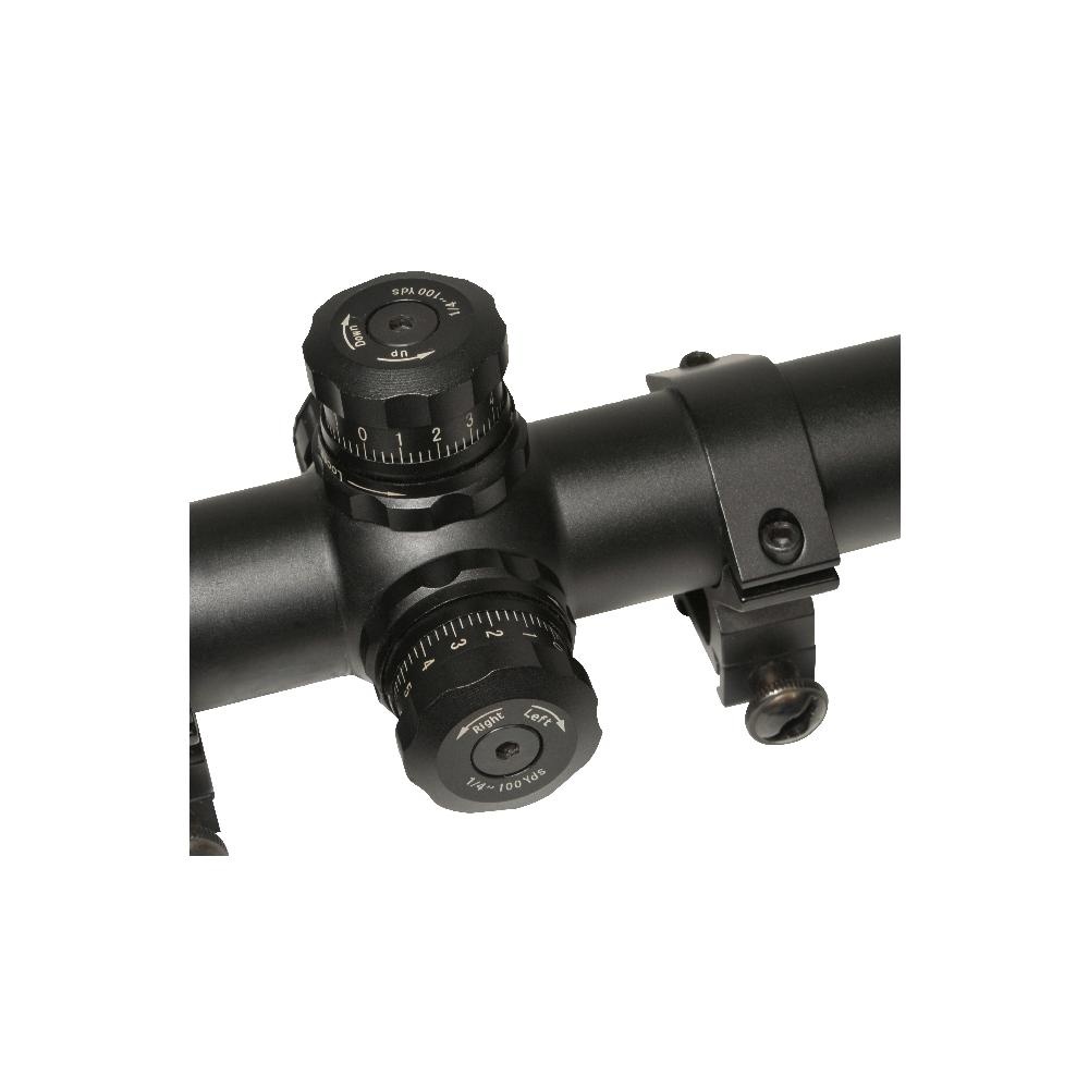 Swiss Arms Zielfernrohr 6-24x50 Range Finder Absehen beleuchtet